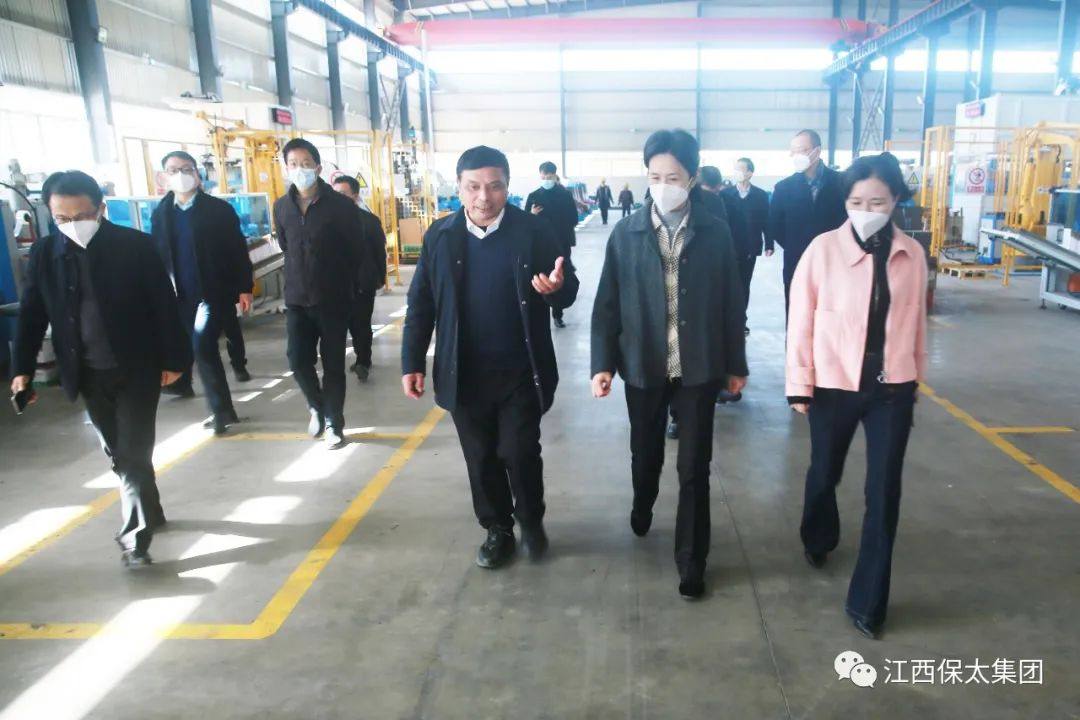 省政协副主席谢茹率队到保太集团调研