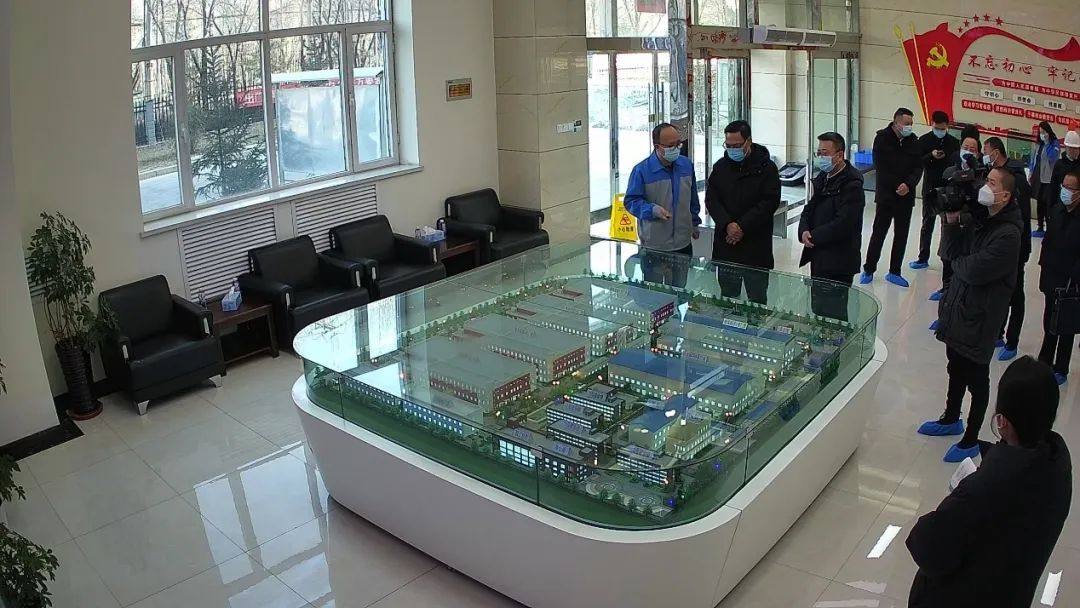 西宁市委副书记、代市长石建平等一行领导莅临青海诺德调研指导工作