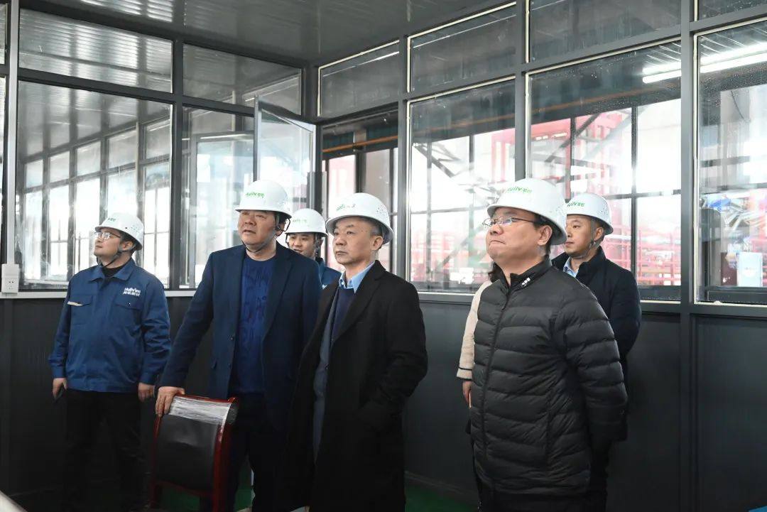 元琛科技董事长徐辉一行到访辉铝新材考察交流