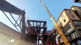宏躍集團電解鋅廠供料作業區完成2#爐表冷器更換檢修