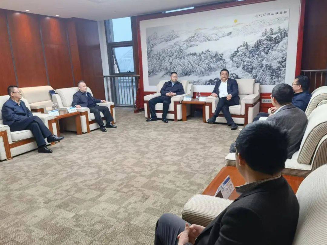 白银有色王彬会见中国铜业副总经理马惠智