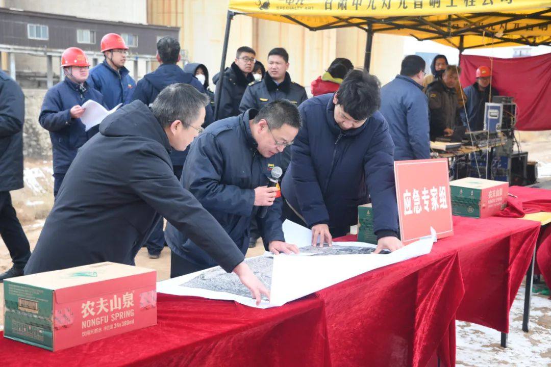 白银区2023年突发环境事故应急演练在白银有色铜业公司举行