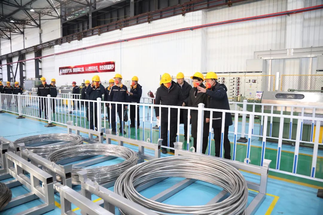 中鋁東輕舉行緊固件線棒材生產線竣工投產儀式