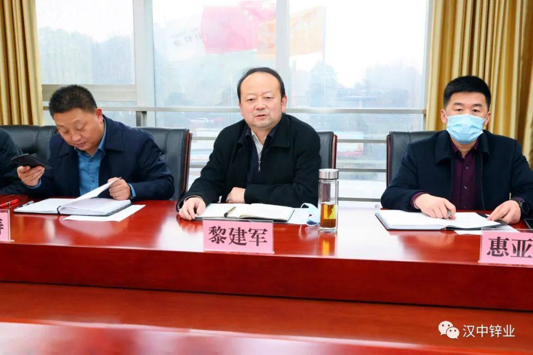 黎建军到汉中锌业调研