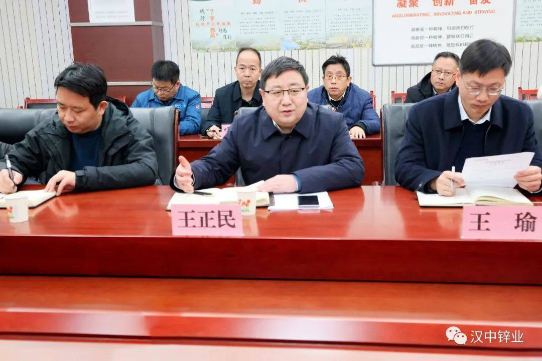 黎建军到汉中锌业调研