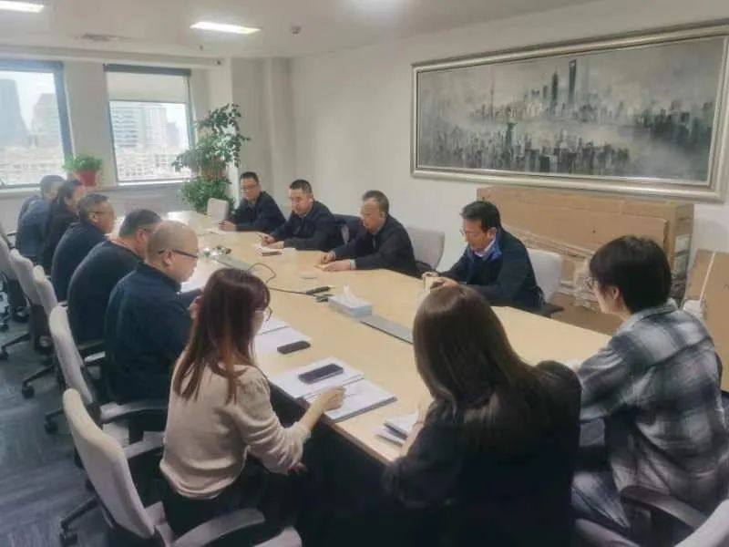 白银有色王彬拜会上海市黄浦区委书记杲云  调研指导上海红鹭国贸公司工作