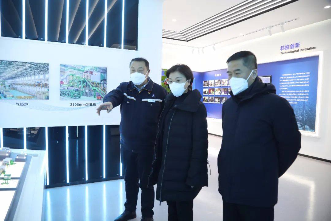 黑龙江省人大常委会副秘书长陈远飞一行到中铝东轻包联指导