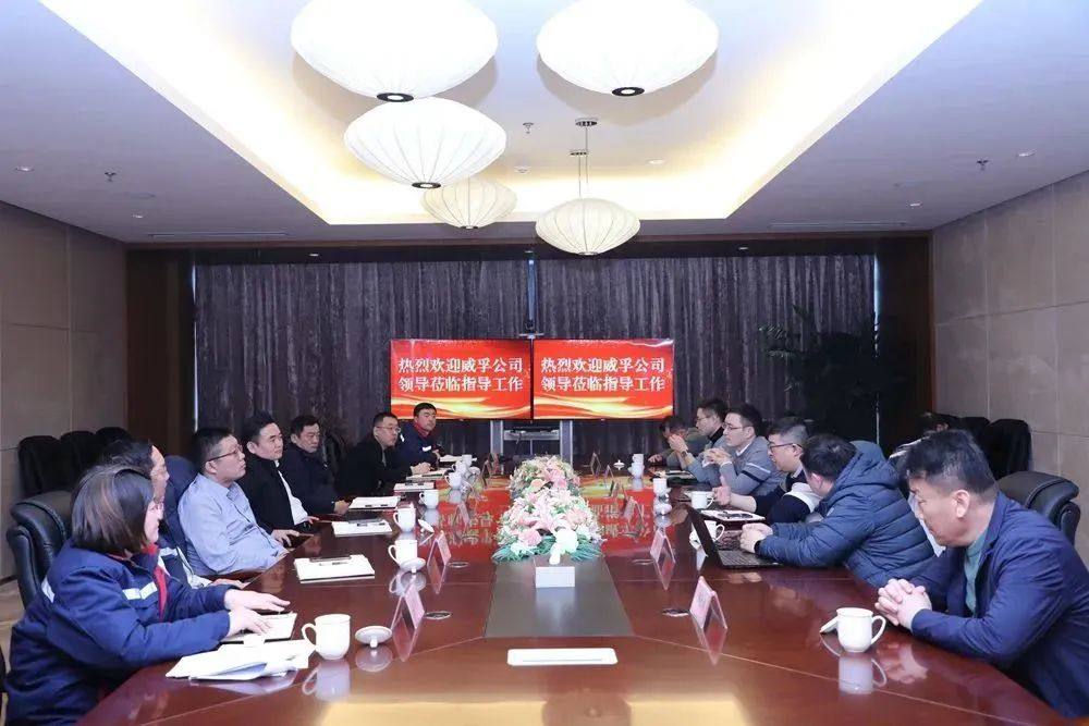 无锡威孚公司总经理助理李权一行到丛林铝业科技考察交流