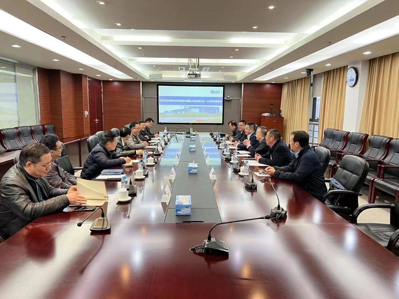 白银有色王彬赴中国瑞林江铜贵溪冶炼厂大冶有色九江德福考察交流