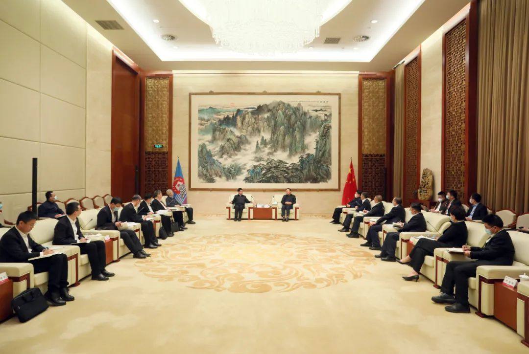 中国五矿翁祖亮、国文清会见中国一重主要领导刘明忠、徐鹏