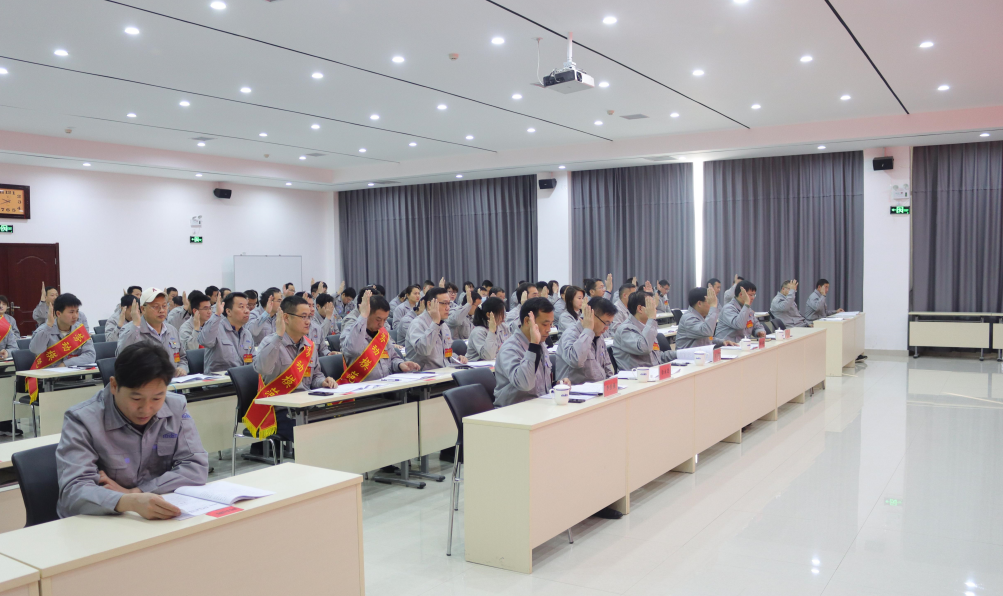 三门峡戴卡公司三届二次职工代表大会和工会会员代表大会暨 2023 年工作会议隆重召开