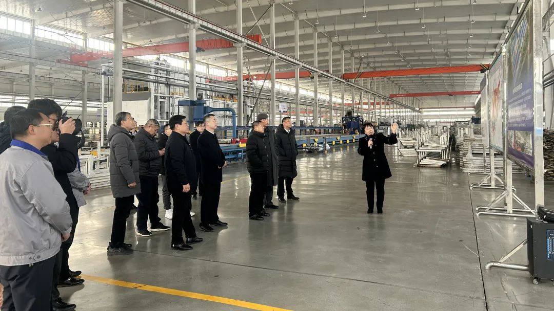 中国有色金属加工工业协会领导莅临和平铝业衡水基地调研