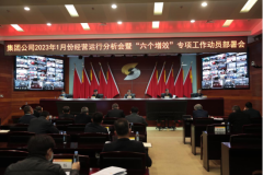 中国有色集团召开2023年1月份经营运行分析会暨“六个增效”专项工作动员部署会