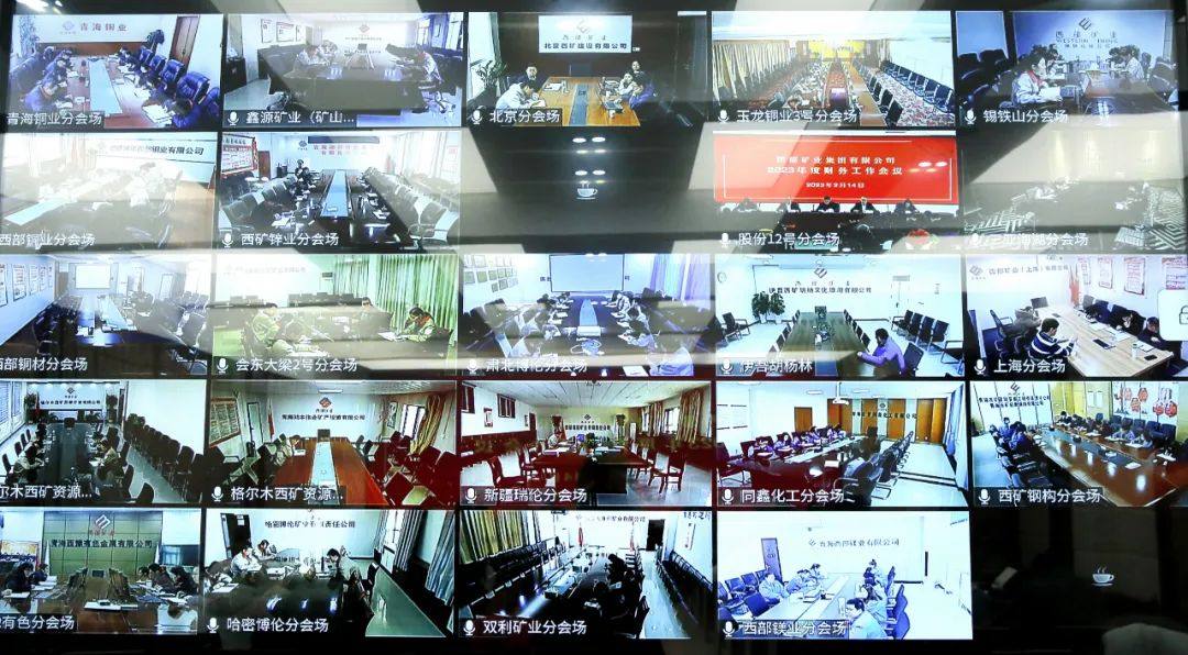 西部矿业集团公司召开2023年度财务工作会议