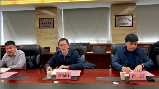 江西銅業股份有限公司副總經理塗東陽一行到訪中國有色金屬學會