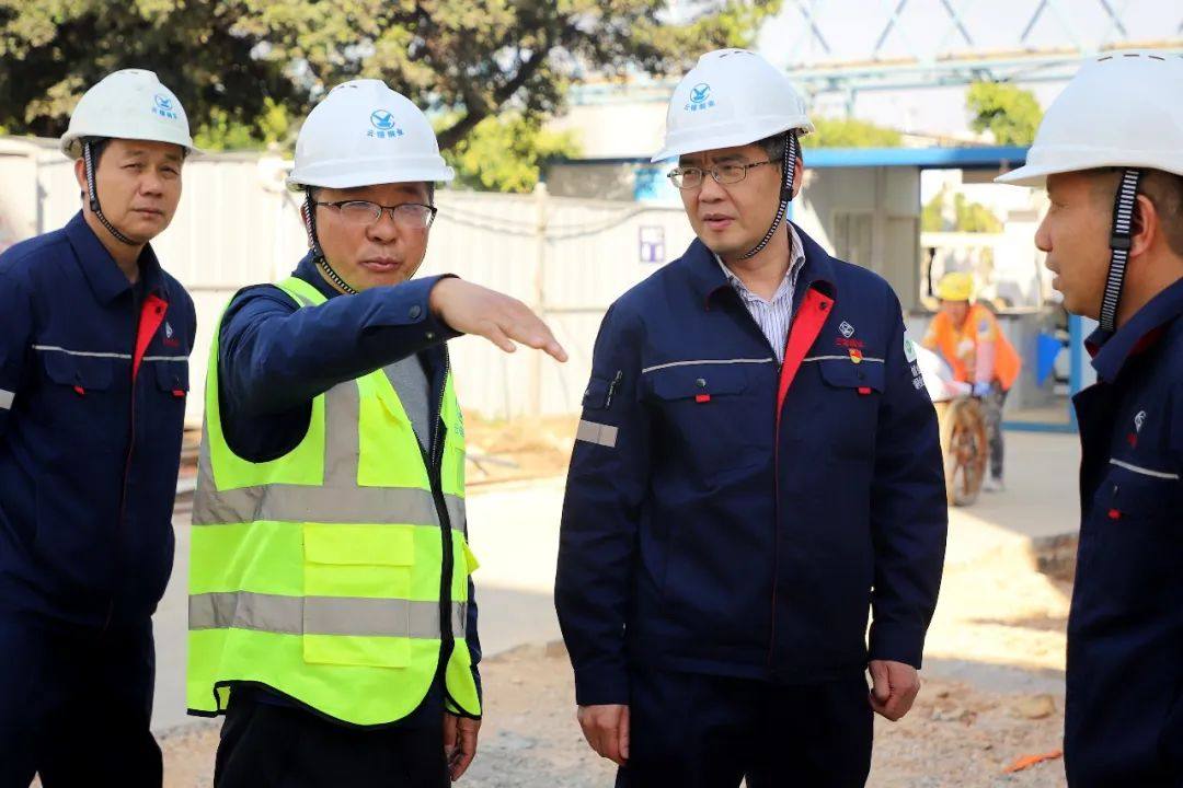锡业股份董事长刘路坷到云锡铜业分公司调研