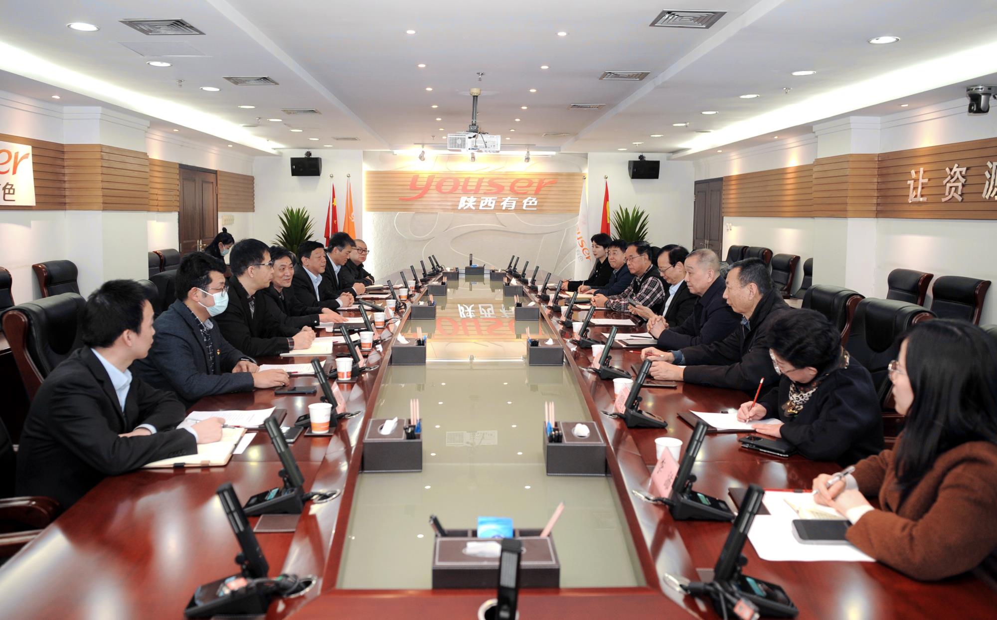 省國防企業創新發展促進會走訪陝西有色金屬集團