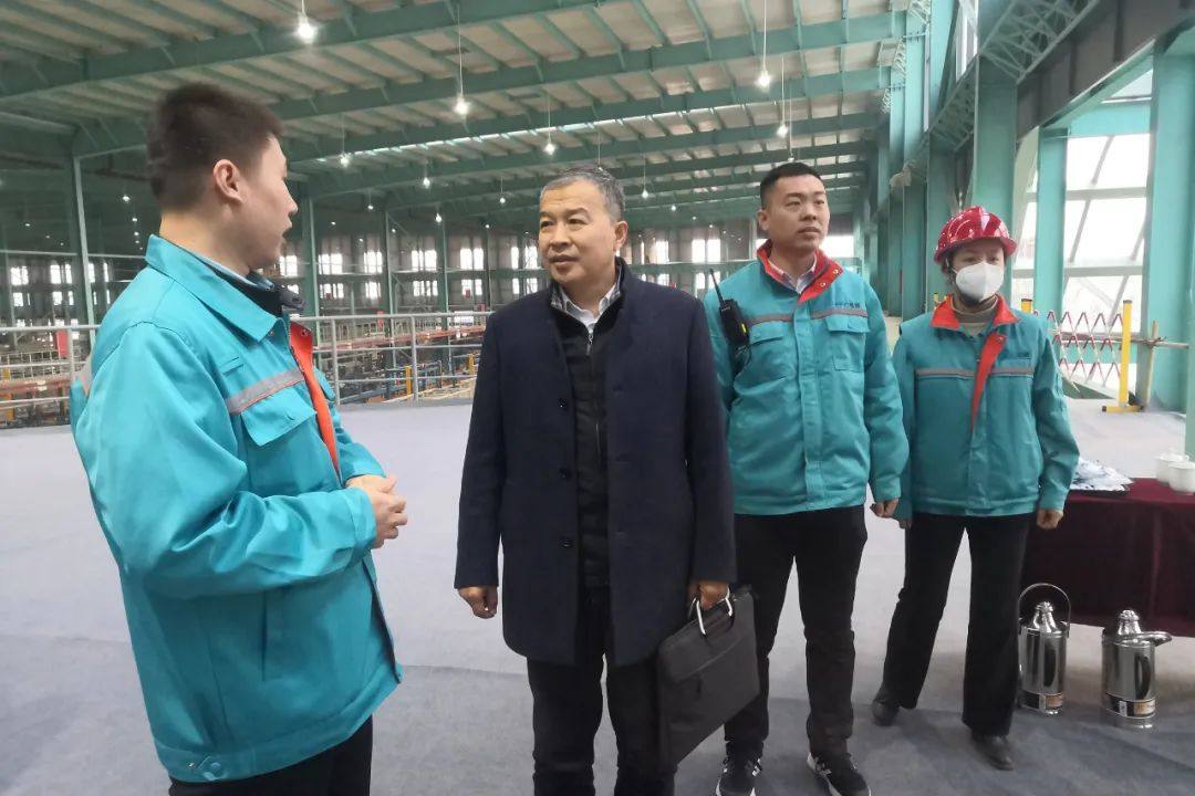 中国有色金属加工工业协会秘书长靳海明一行到滨州调研铝产业发展情况