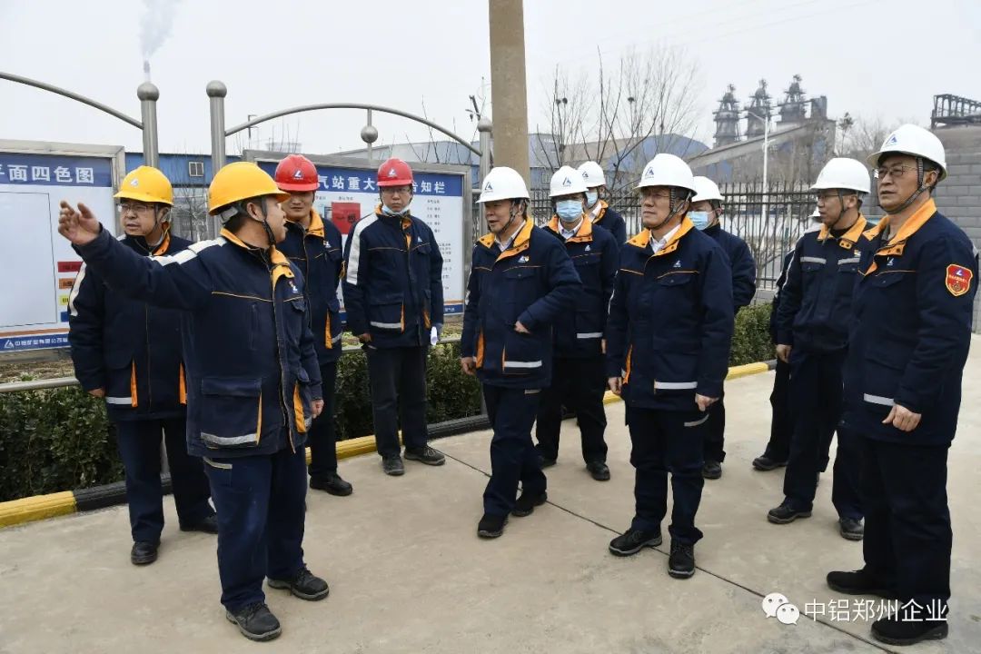 劉建平到中鋁礦業天然氣門站進行A類危險源安全檢查