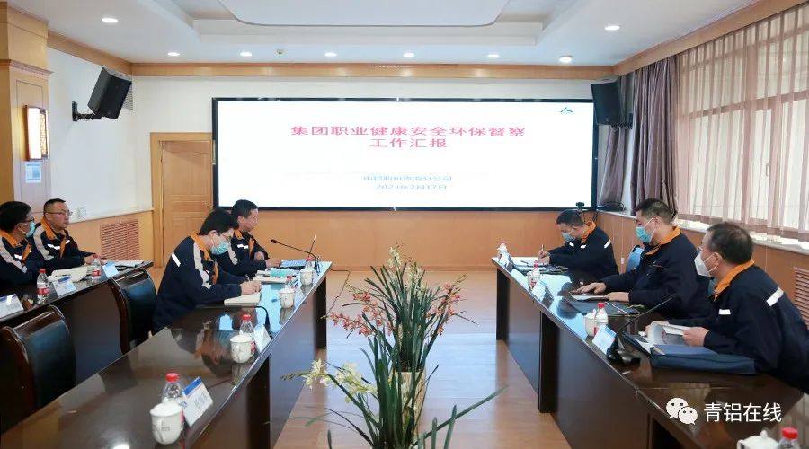 中铝集团安全环保第三督察组到中铝青海分公司开展职业健康安全环保督察