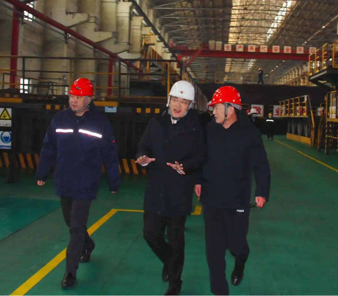 赤峰市田晨光副市长到兴安银铅公司调研技改项目运行情况