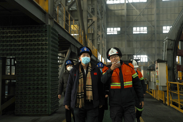 黑龍江省工商業聯合會赴多寶山銅業開展實地走訪調研