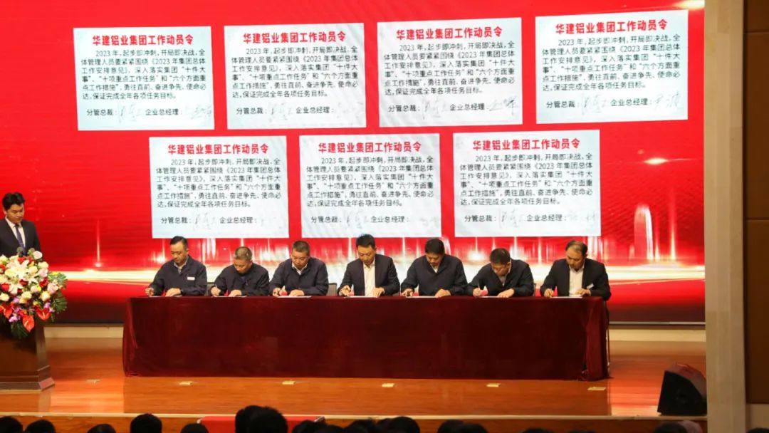 华建铝业集团2023年管理工作动员大会召开