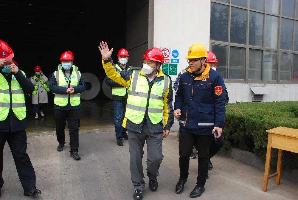 再生铝资源现场交流团到中铝河南洛阳铝加工有限公司参观交流