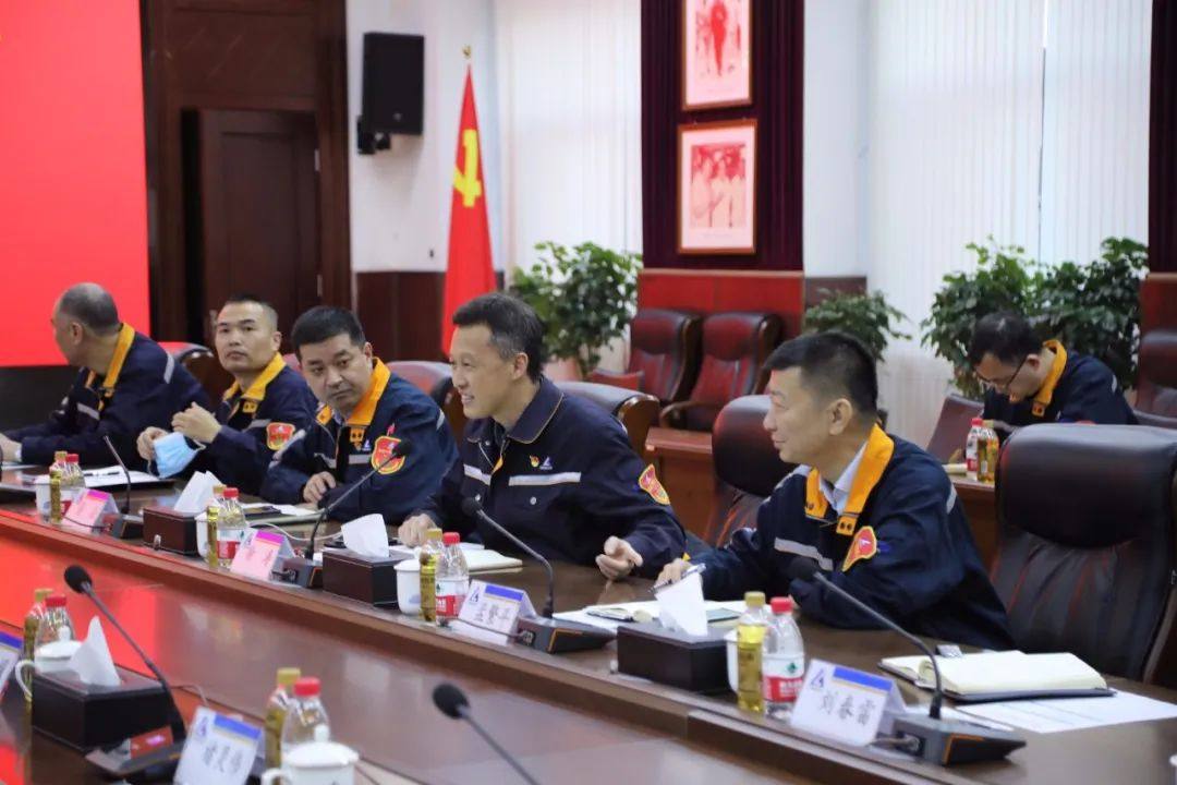 杭氧集团质管部部长吴晓红一行到中铝东轻交流访问