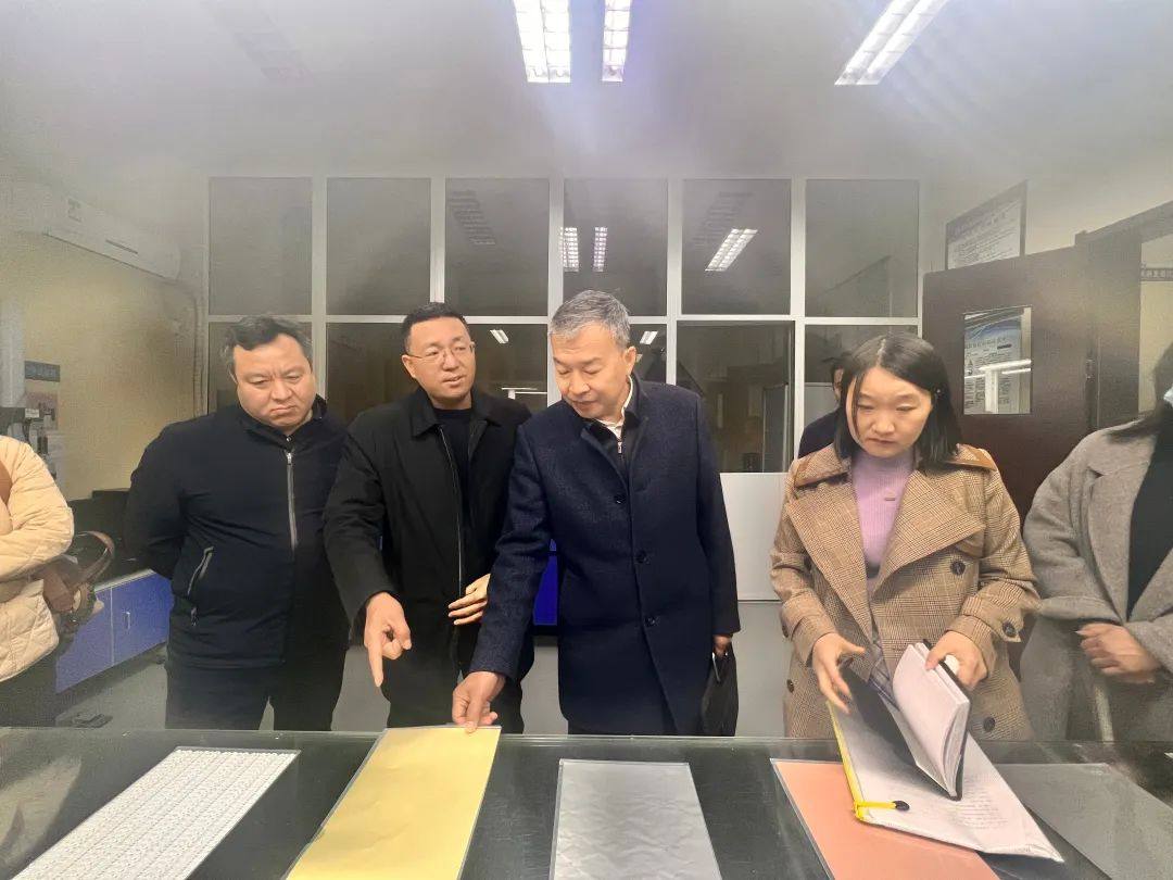中国有色金属加工工业协会秘书长靳海明到朝辉公司调研