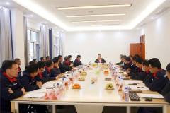 曾超林董事長出席天桂鋁業述職會鼓幹勁提要求