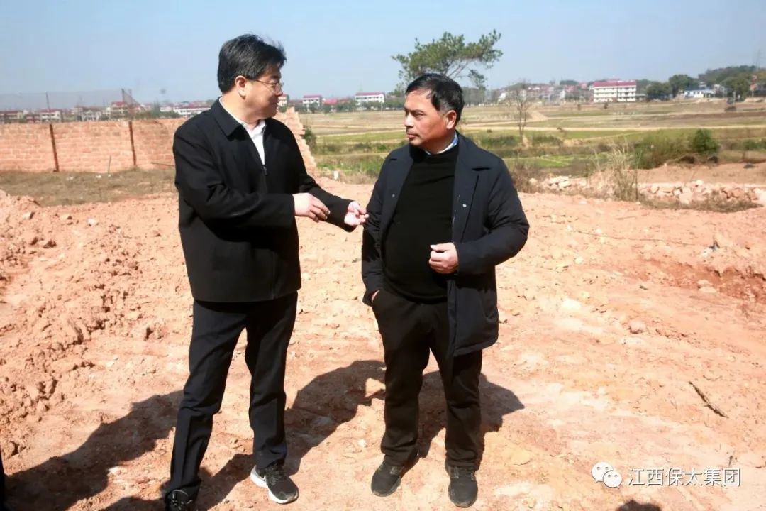 张子建市长率队到保太集团考察年产60万吨铝合金新材料改扩建项目