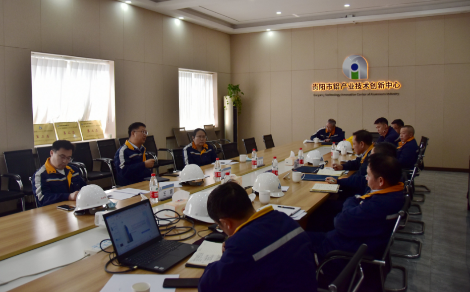 中铝股份总裁助理许峰一行到贵州分公司、贵州华仁调研