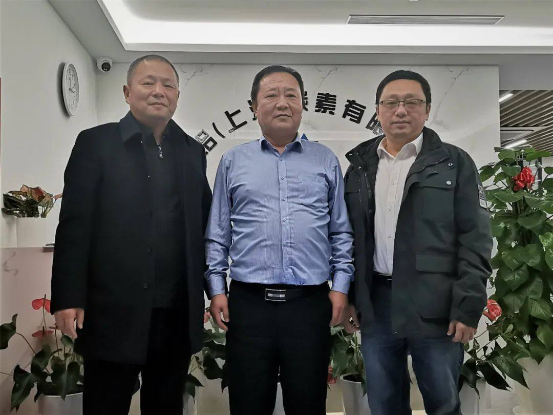 铝用炭素分会陈维胜秘书长一行拜访中铝（上海）碳素有限公司