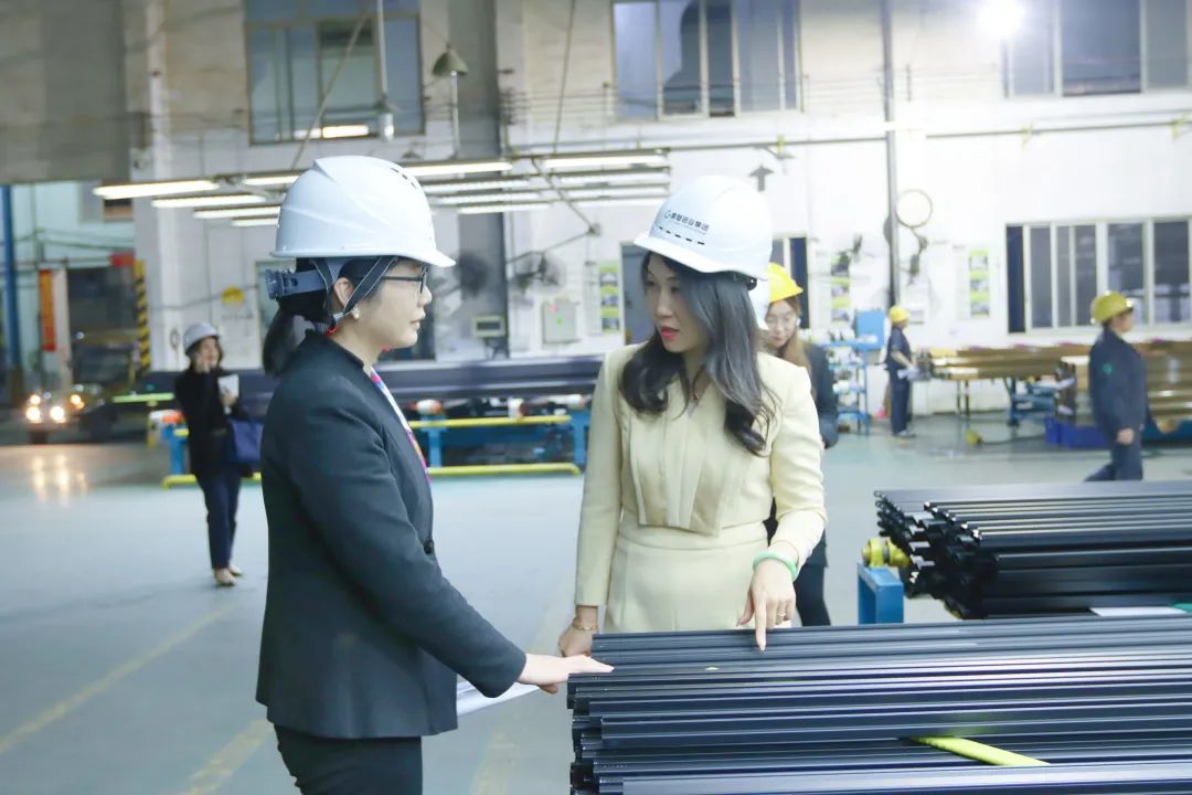 肇庆市商务局领导莅临广东高登铝业有限公司调研指导