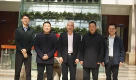 五礦有色金屬股份有限公司銅部總經理楊亮到訪江潤銅業