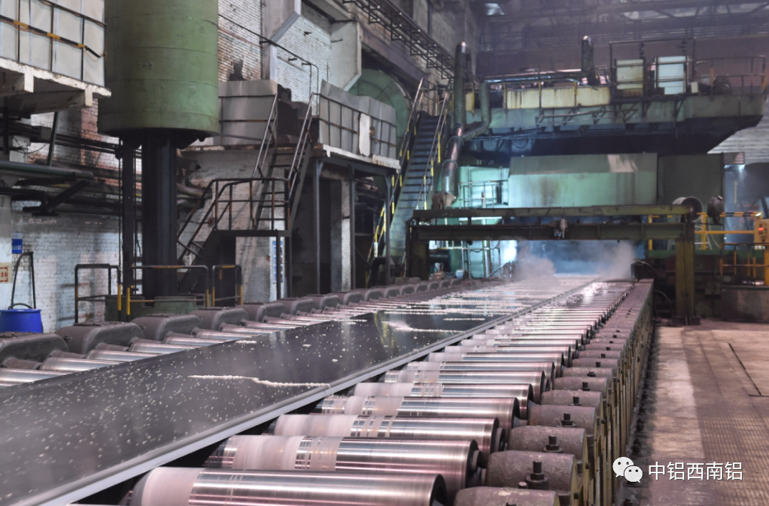 中铝西南铝压延厂2800mm热粗轧机改造见成效