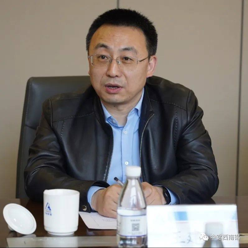 中铝西南铝王建国会见航天某院客人