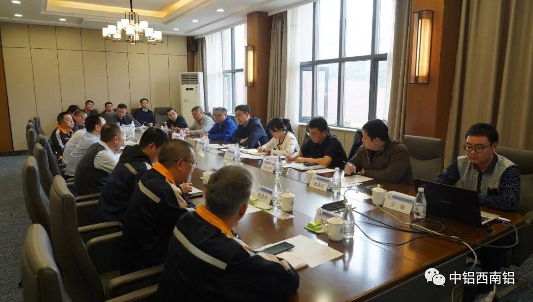 中铝西南铝王建国会见航天某院客人