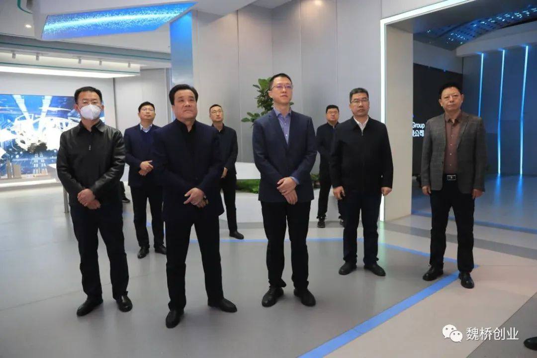 嘉峪关市政府考察团到魏桥创业集团考察