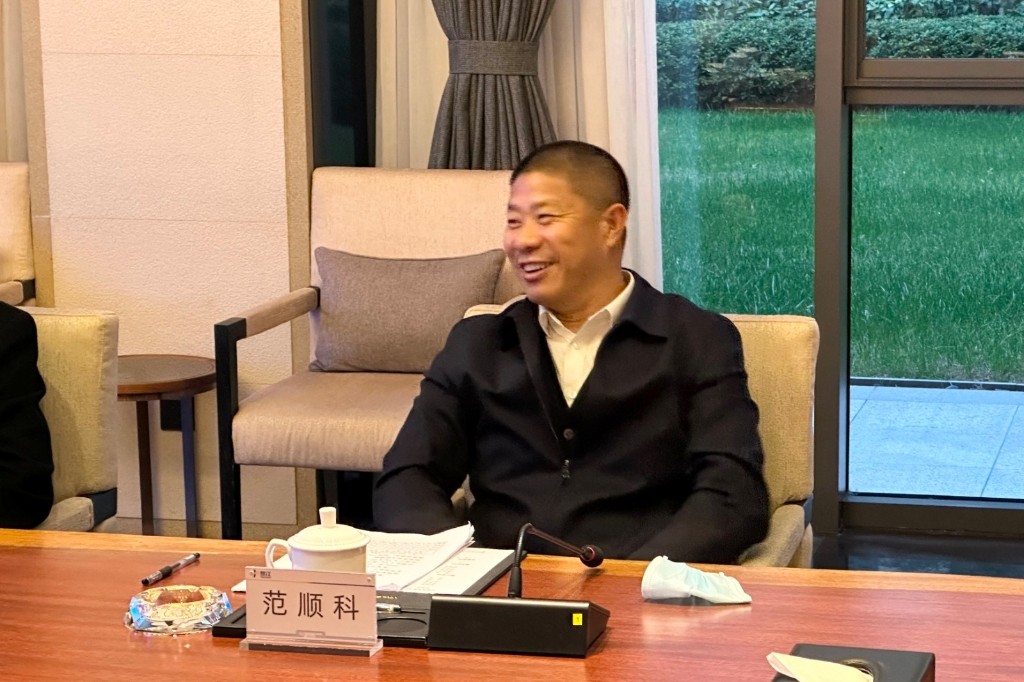 中国有色金属加工工业协会理事长范顺科一行莅临楚江新材调研