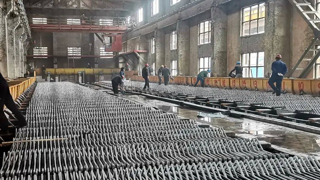 宏躍集團電解鋅廠電解作業區順利完成春季系統清理