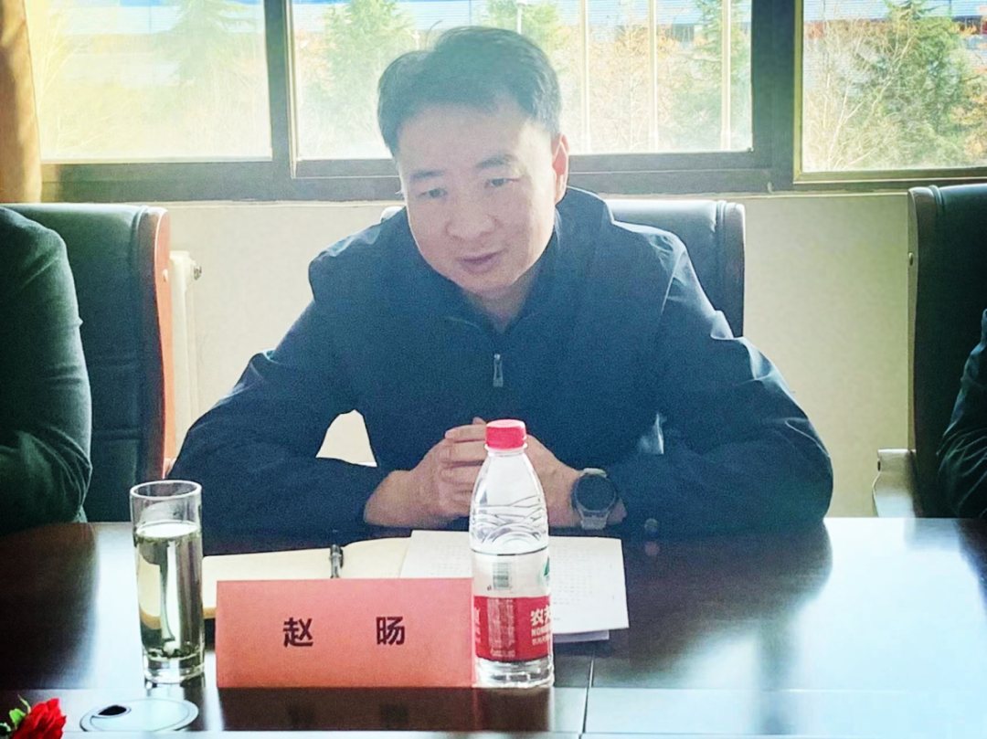 三门峡市税务局副局长赵旸到朝辉公司参观调研