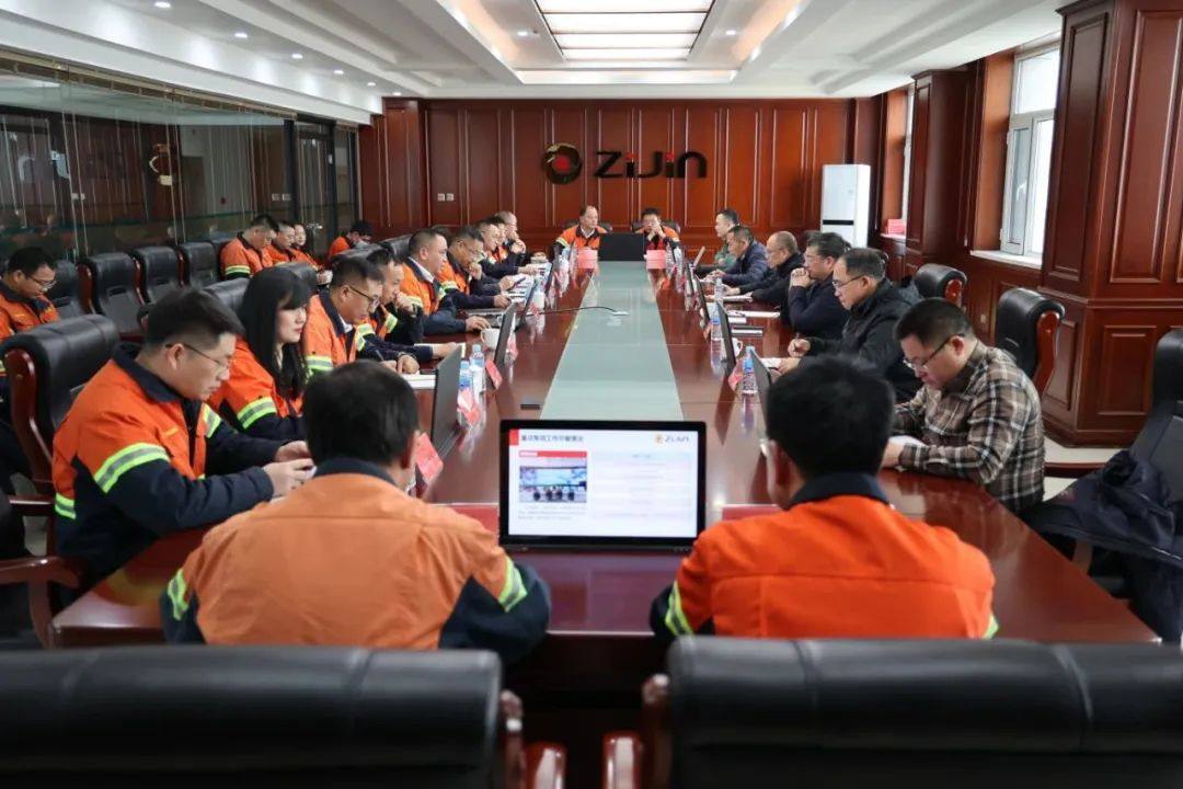 集团公司邹来昌总裁调研黑龙江紫金铜业