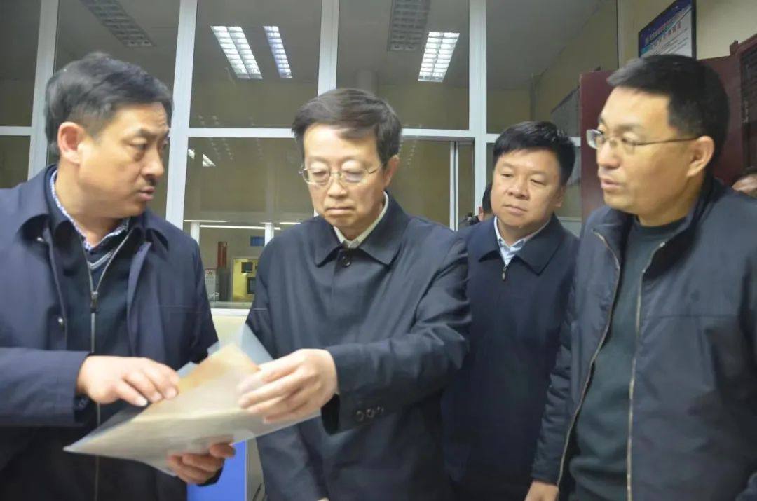 三门峡市中级人民法院院长周东方到朝辉公司调研