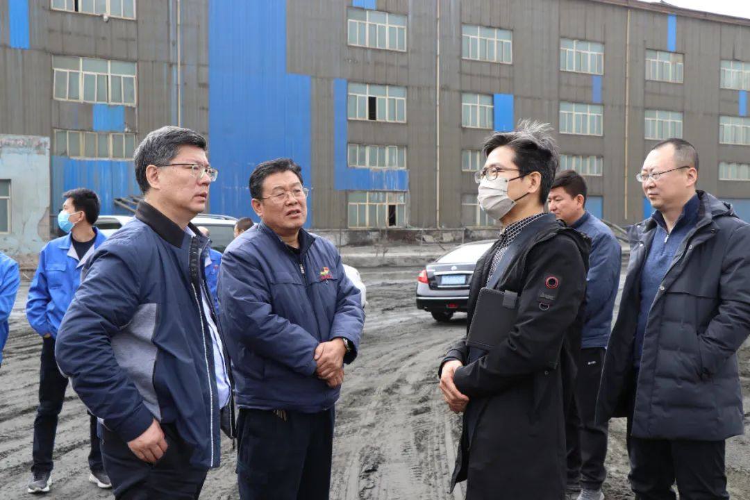 京金控股高层来白银集团考察