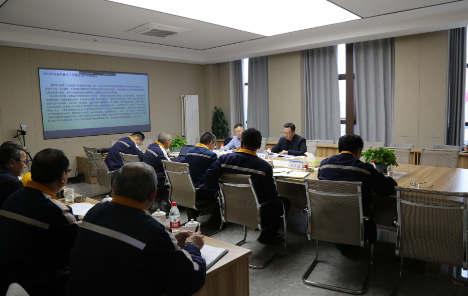 中铝股份副总裁吴茂森到贵州华仁调研指导工作