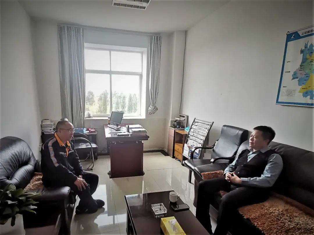 铝用炭素分会副秘书长曾祥科、李志刚等调研云南铝用炭素企业生产经营情况