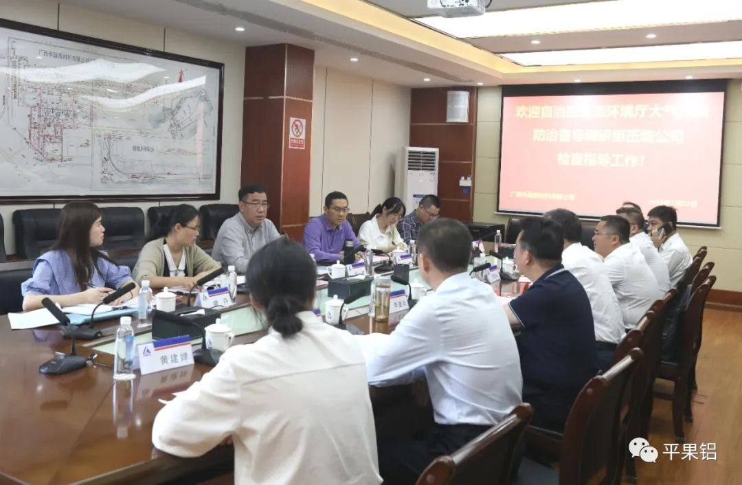 自治区生态环境厅副厅长欧波到中铝平果铝企业调研