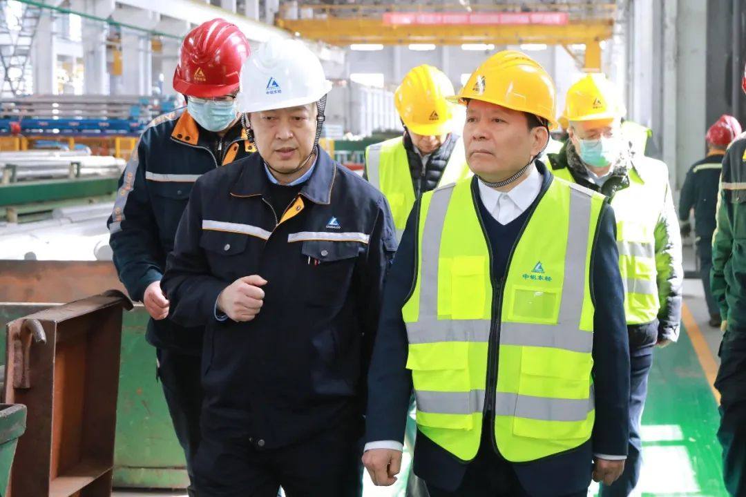 中国航空工业科技委副主任刘林一行到东轻交流访问